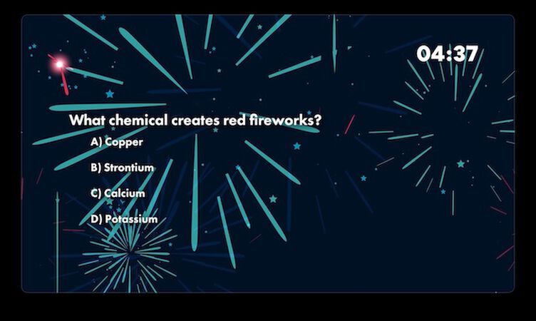 Fireworks Trivia Countdown